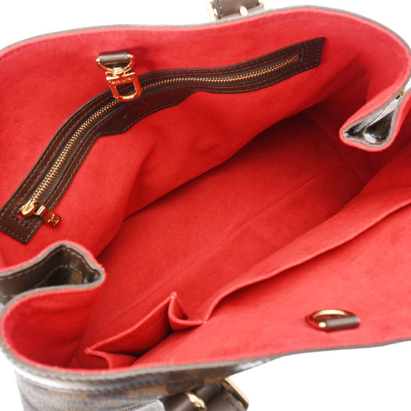 Louis Vuitton Damier Hampstead Mm Brown #106498L12B - Picture 10 of 12